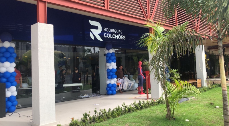 Nova loja da Rodrigues Colchões: conforto na Ponta Negra