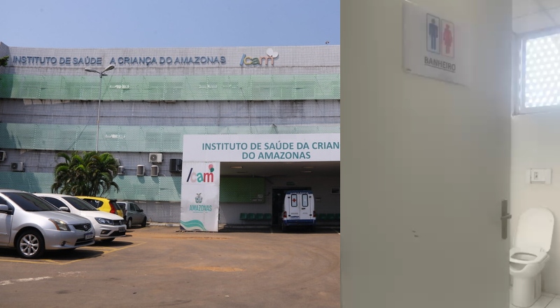 Denúncia: banheiro imundo no ICAM afeta homens e mulheres