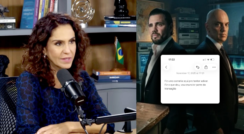 Jornalista Malu Gaspar revela que Vorcaro falou a Alexandre de Moraes sobre salvar Banco Master