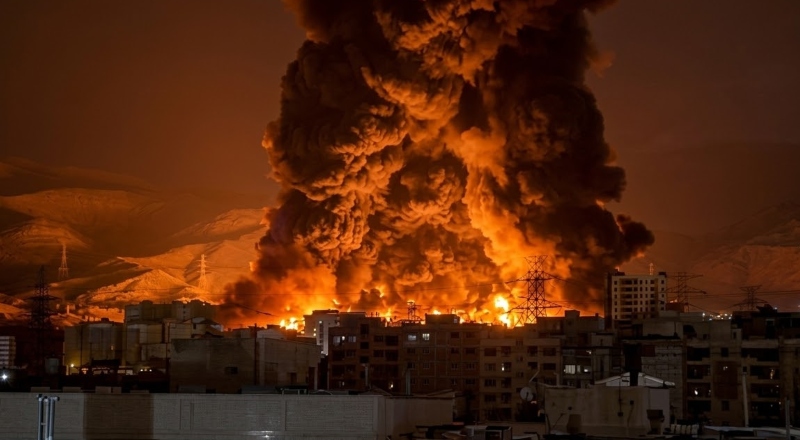 Ataques israelenses atingem depósitos de petróleo em Teerã e aumentam a tensão