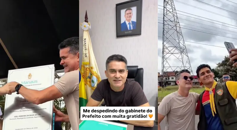 Último domingo de David Almeida como prefeito de Manaus: obras e despedida