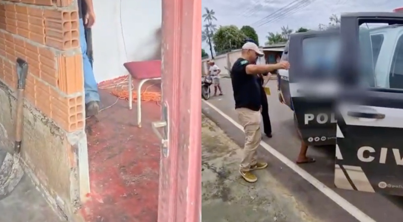 “Ele ficava olhando ela brincar na frente de casa”: preso por abuso.