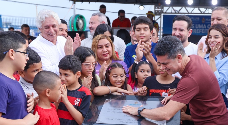 Prefeito David Almeida lança pedra do Aquário de Manaus e novidades turísticas