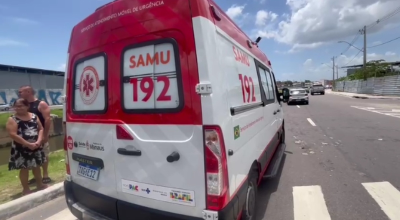 Grave acidente deixa cinco pessoas feridas em Manaus; vídeo disponível