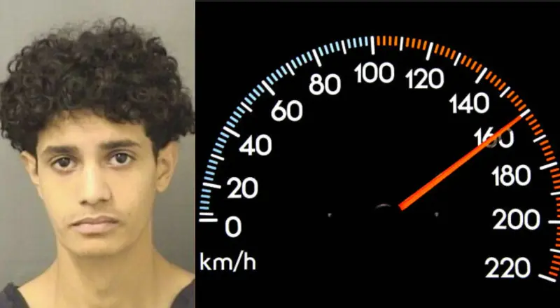 Brasileiro que estava dirigindo a 160 km/h perderá a carteira na Flórida