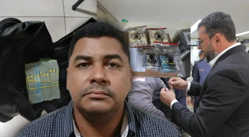 Governo Wilson Lima homenageia major preso com R$ 1 milhão