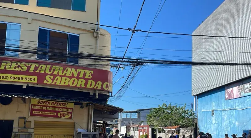 Tragédia: homem morre em Manaus após queda por descarga elétrica