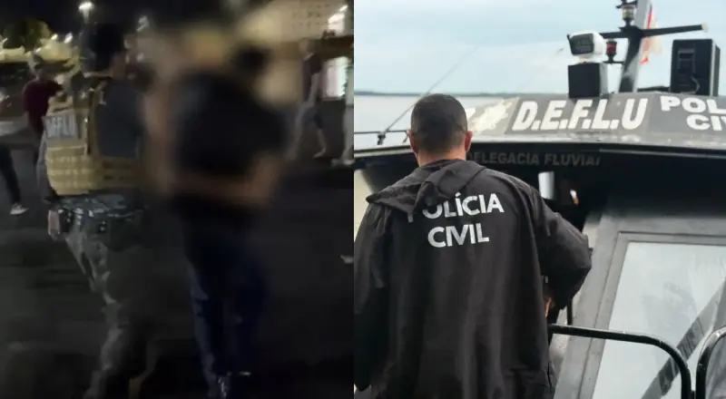 Foragido por homicídio é preso em operação entre Amazon Cr.