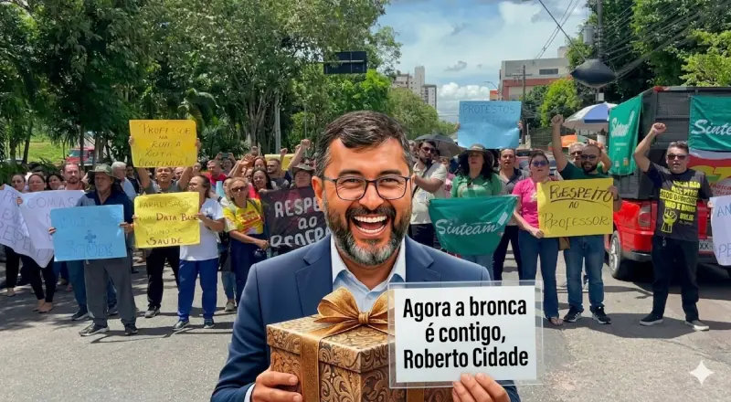 “Presentão” de despedida: professores perdem plano de saúde no AM