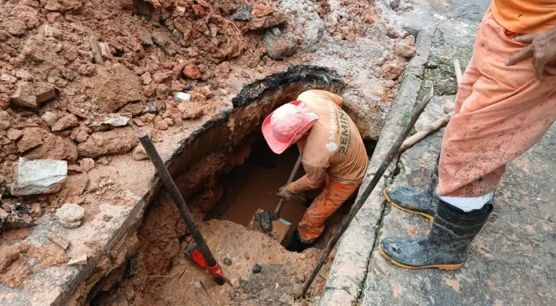 Prefeitura de Manaus melhora estruturas e reforça drenagem nas ruas