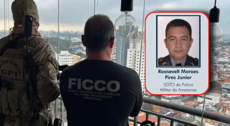 Sargento da PM é preso por movimentar R$ 72 milhões a facção