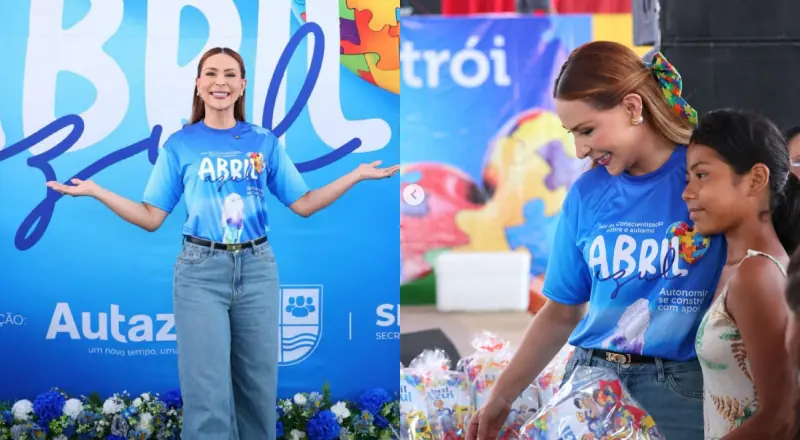 Primeira-dama de Autazes, Renata Pinheiro, fala sobre autismo