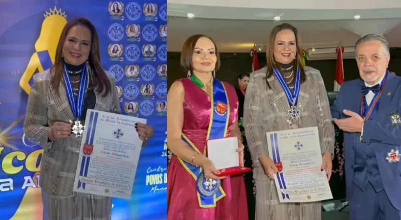 Do Amazonas para o Brasil: Cileide Moussallem é homenageada com destaque nacional