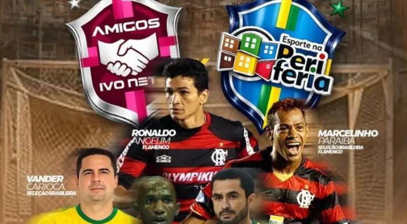 Ídolos do futebol nacional desembarcam em Manaus para o evento esportivo