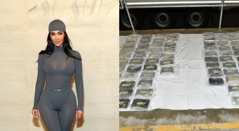 Bomba internacional: Kim Kardashian e cocaína de R$ 45 milhões