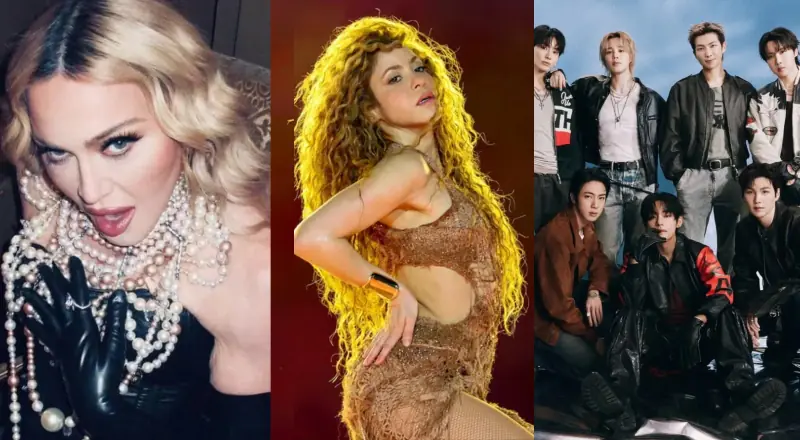 Madonna, Shakira e BTS no show da final da Copa 2026
