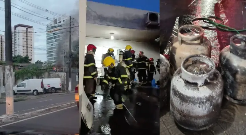 Bombeiros evitam o pior: incêndio em restaurante é contido rapidamente