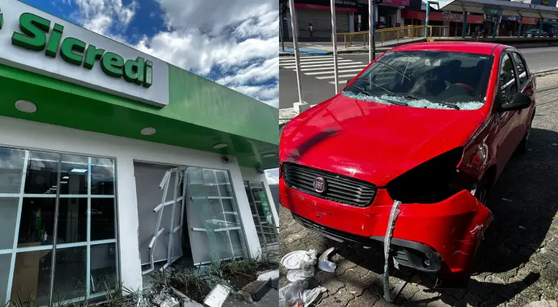 Homem é preso após pegar carro da mãe para arrombar banco em Manaus