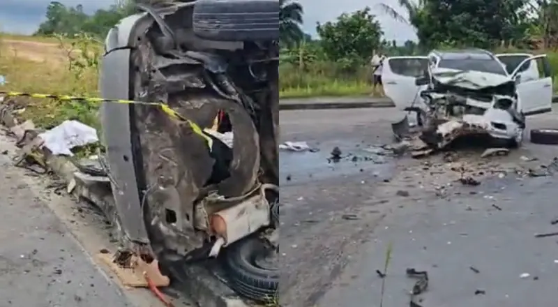 Tragédia: grave acidente entre carros deixa mortos em Manaus