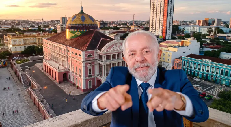 Lula desembarca em Manaus com R$ 7 bilhões para melhorias essenciais