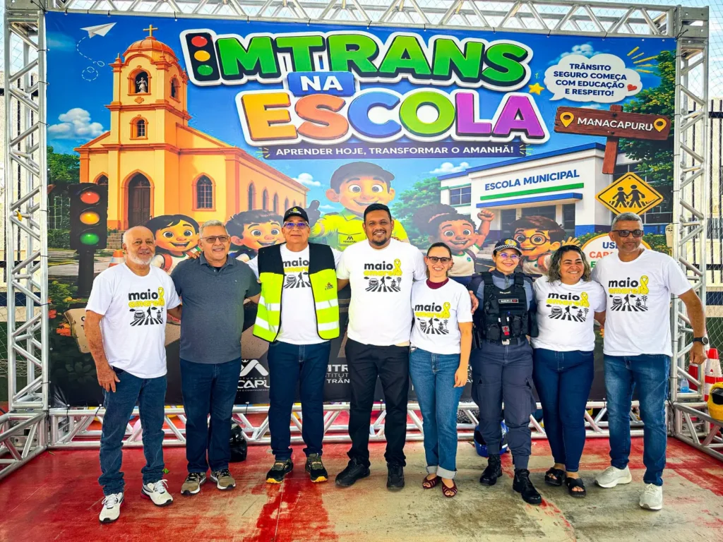 Maio Amarelo: IMTRANS na Escola educa sobre segurança no trânsito