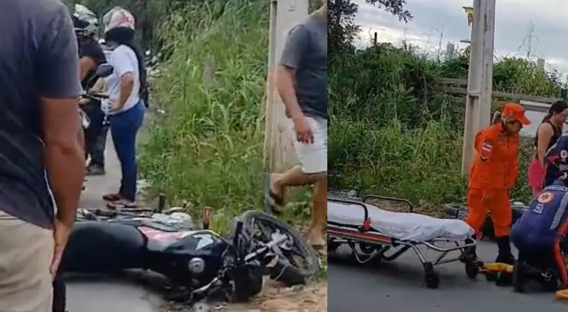 Acidente envolvendo carro e moto deixa jovem ferido em Santa Etelvina