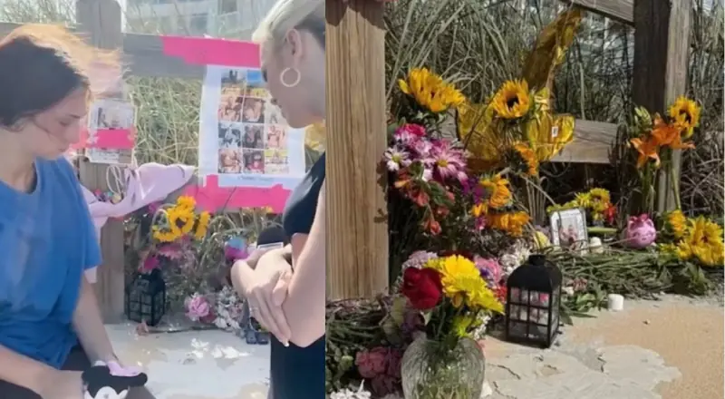 Dor e revolta: menina de 1 ano morre atropelada na praia