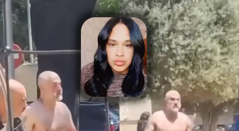 Vídeo mostra homem passeando 'banhado de sangue' após crime brutal