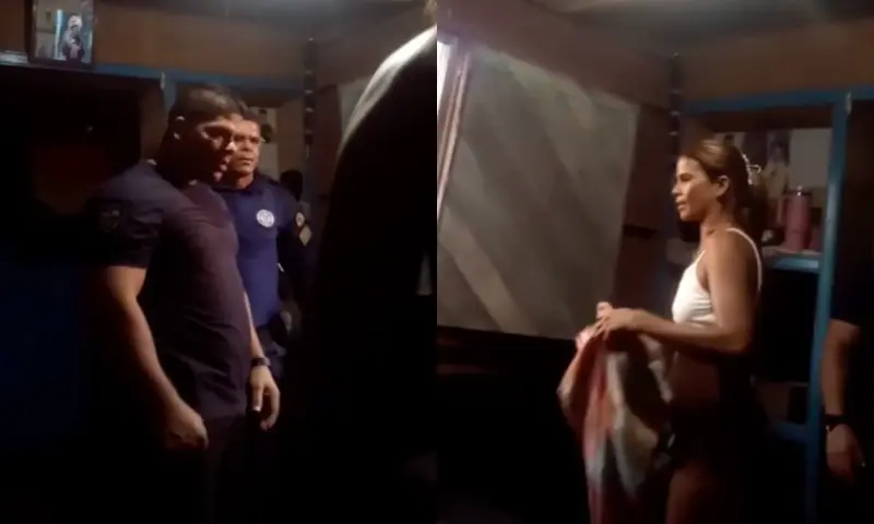 Suposto PM é filmado agredindo mulher em Eirunepé; assista agora