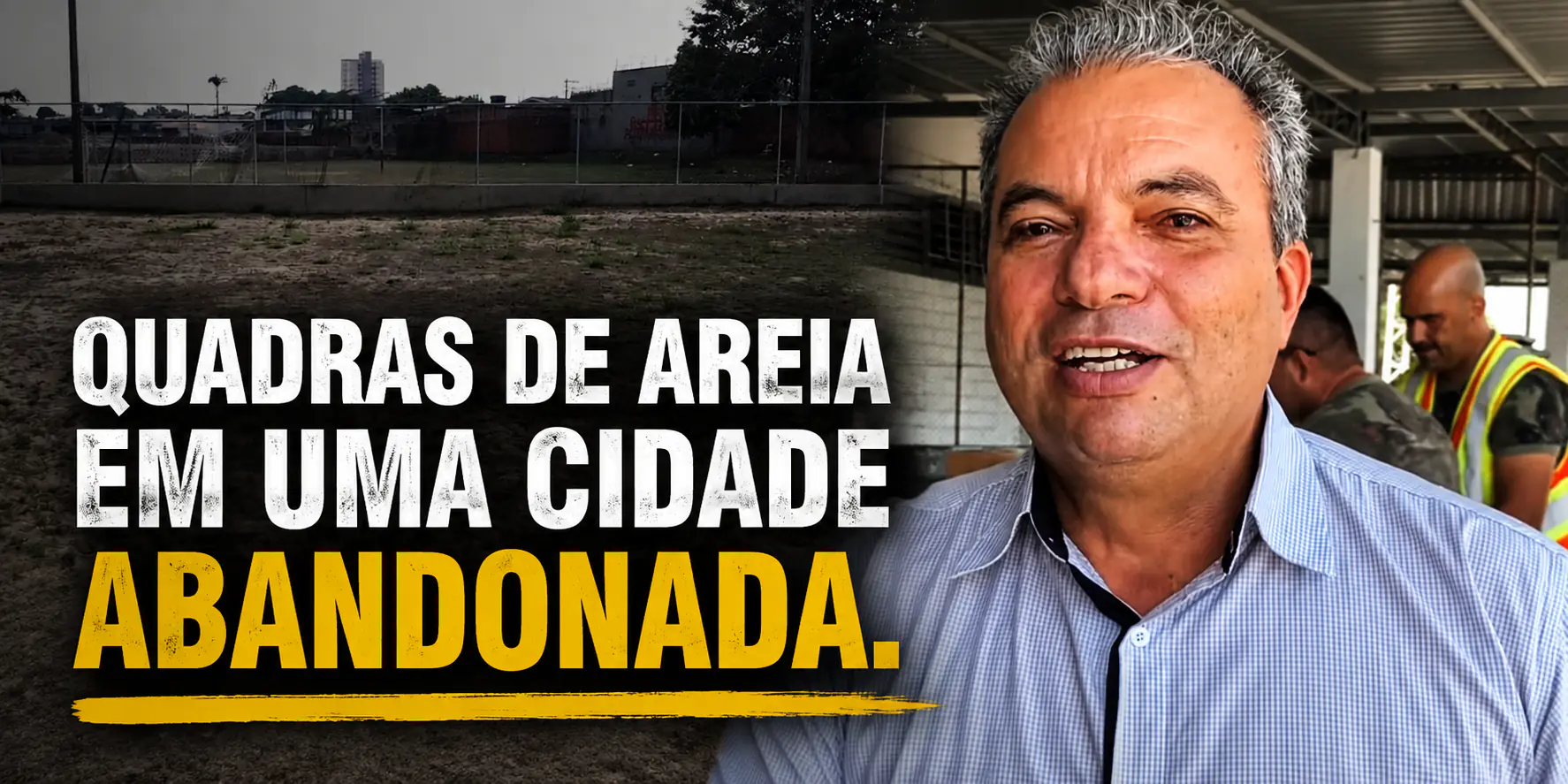Enquanto moradores enfrentam lama e buracos, Ivon Rates investe em esporte.