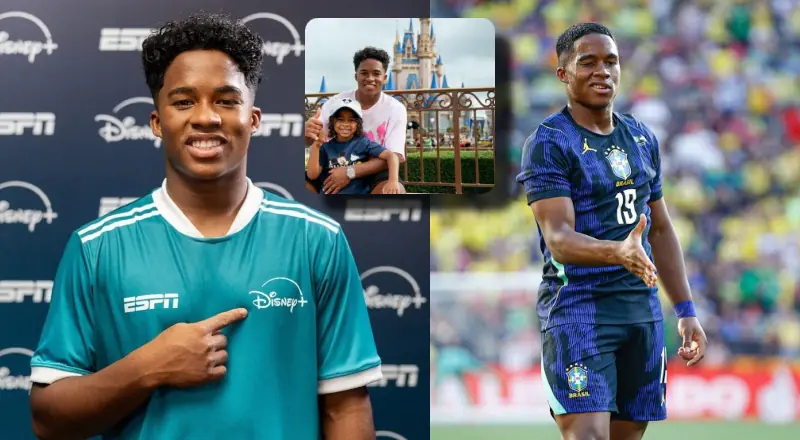 Endrick busca primeiro gol na Copa e encanta em Orlando