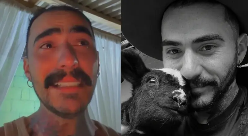 Influenciador Mayk Leão encontra animal morto após relato de OVNI