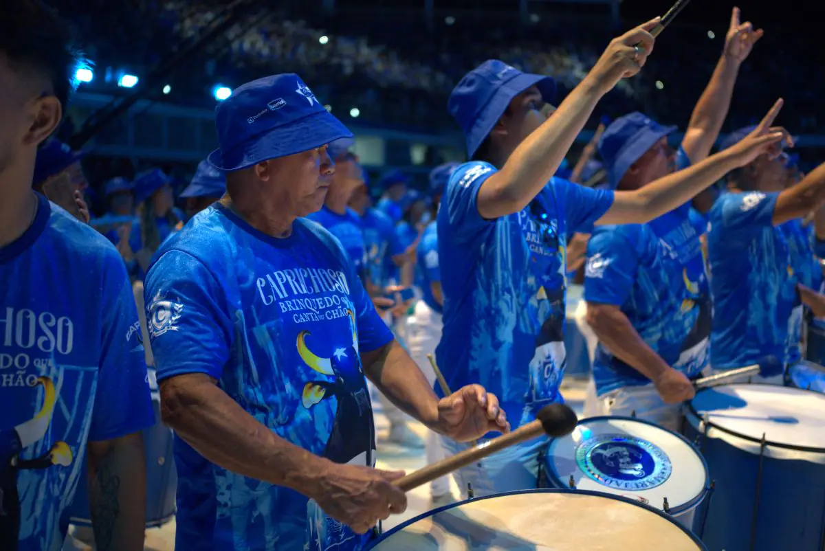 Festival de Parintins 2026: Último ensaio do Caprichoso no Bumbódromo