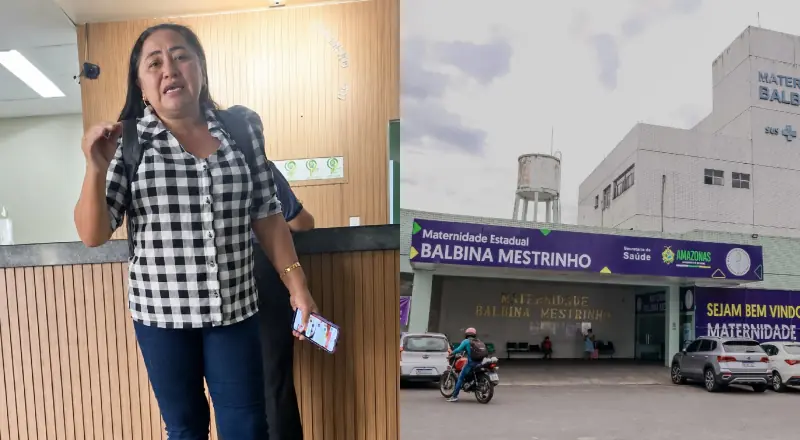 Mãe clama por atendimento à filha grávida na Balbina Mestrinho