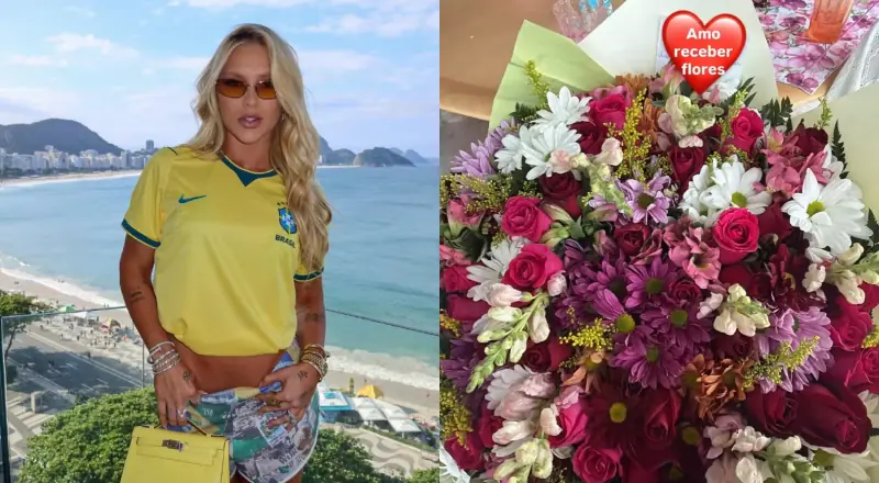 Virginia Fonseca recebe flores de admirador secreto e gera especulação