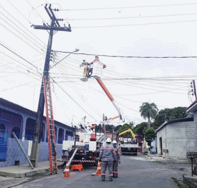 Manutenção na rede elétrica deixará quatro áreas de Manaus sem energia neste sábado: saiba mais.