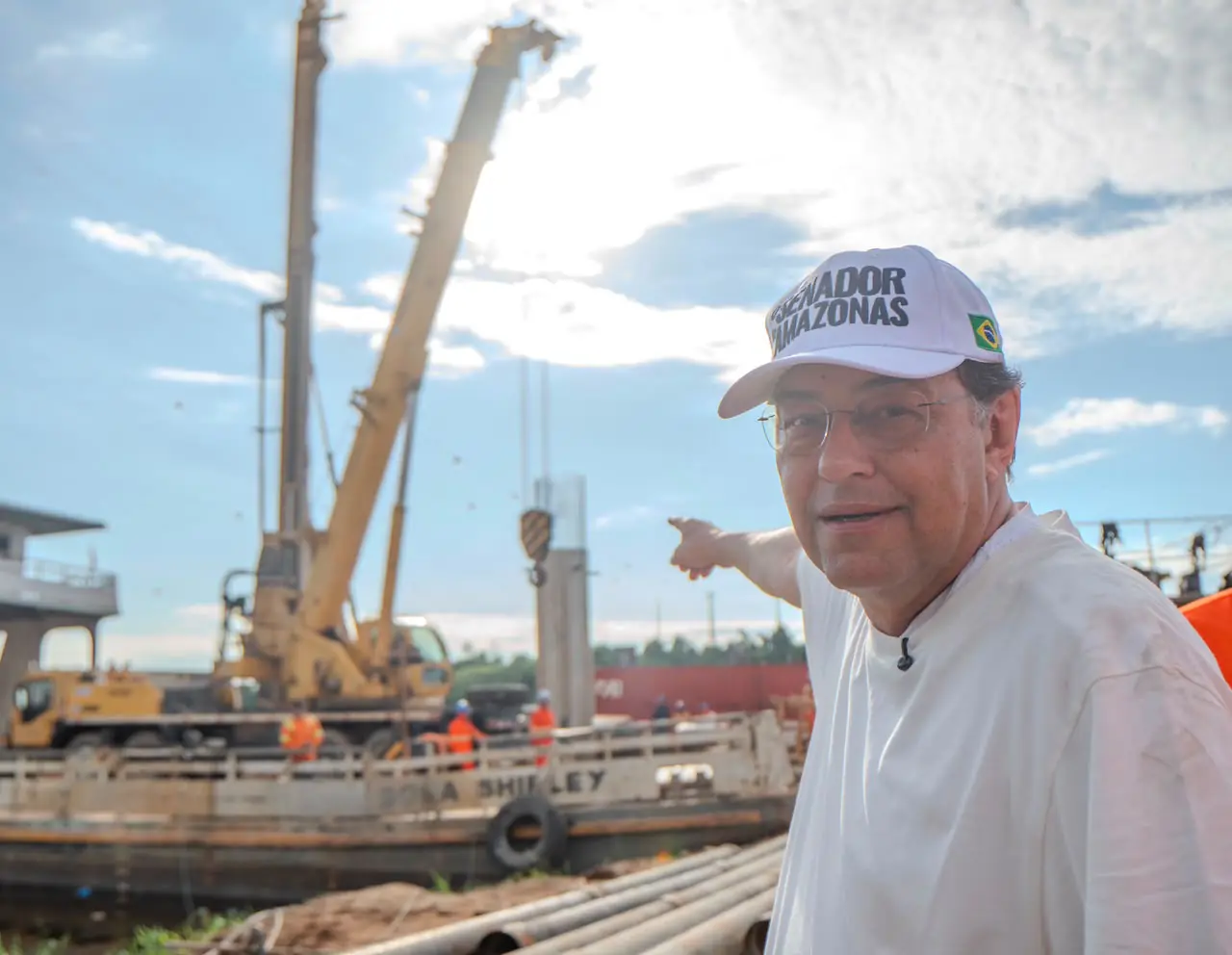 Eduardo Braga comemora decisão do STJ sobre Ponte do Abial em Tefé