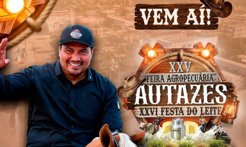 Prefeito José Thomé Neto anuncia datas da Feira Agropecuária e Festa do Leite de Autazes 2023
