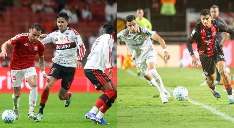 Brasileirão: Flamengo sem vencer, Palmeiras goleia sob polêmicas