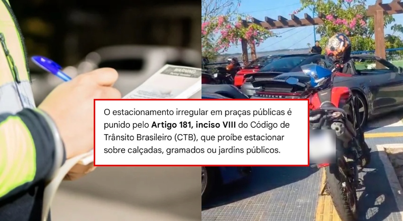 E tome multa! Evite dor de cabeça com estacionamento irregular.
