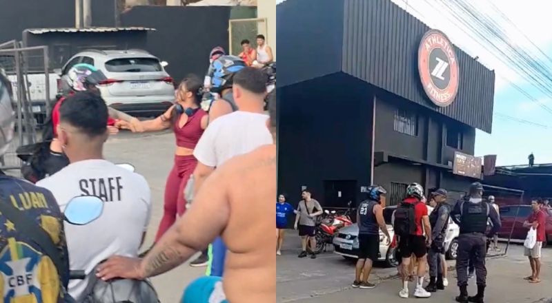 Briga e chifre! Polícia intervém em confusão na Zona Leste