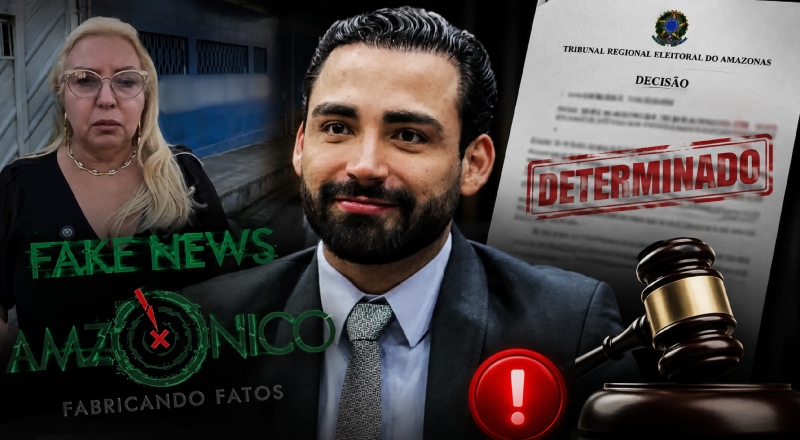 TRE-AM identifica desinformação e protege Eurico Tavares