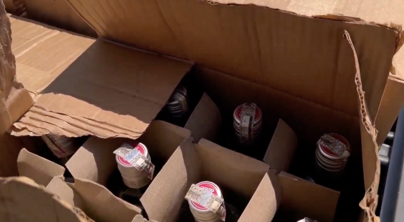 A festa ia ser boa: polícia apreende bebidas em Dom Pedro