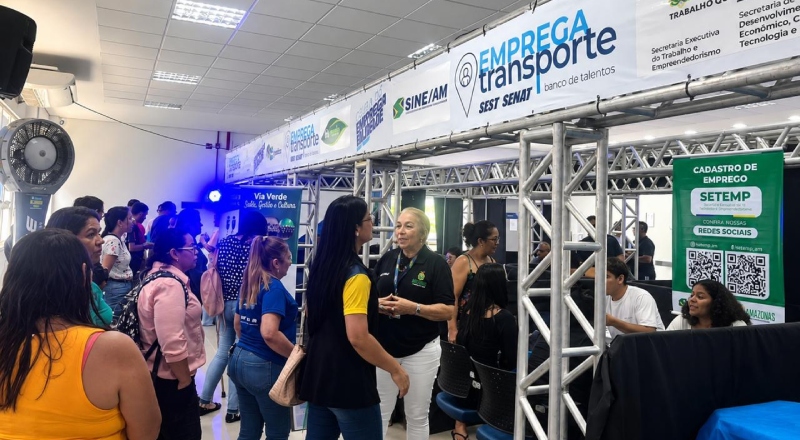 Mais de 730 vagas de emprego disponíveis na feira gratuita em Manaus