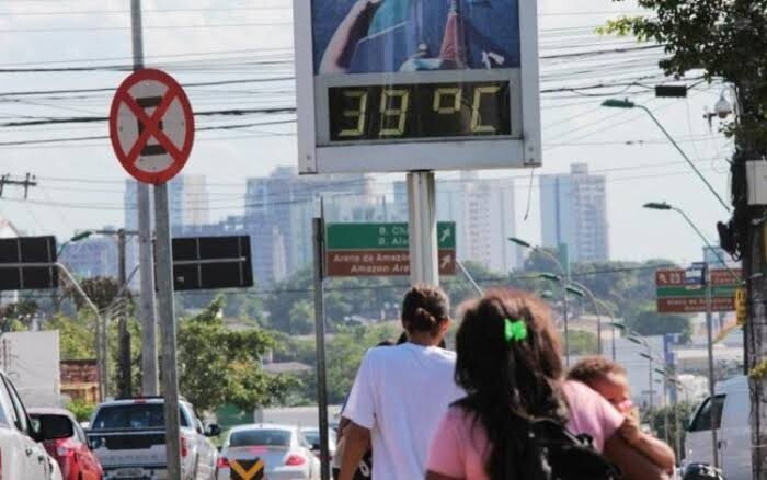Tempo quente e seco: prepare-se para 39°C no Amazonas hoje