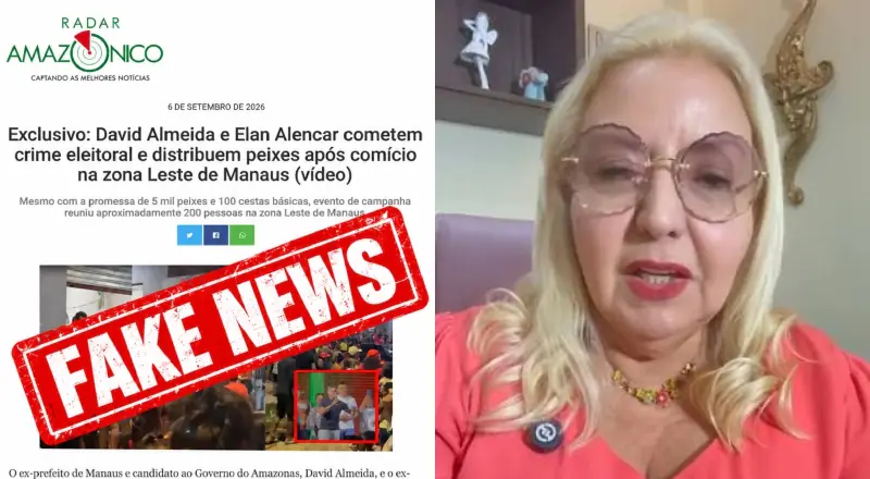 Portal Radar Amazônico é denunciado ao MPE por fake news eleitoral