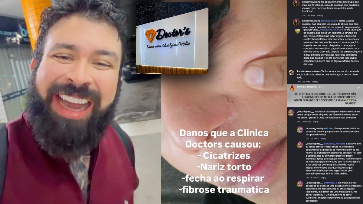 Caso 'Doctors': novas denúncias ampliam polêmica na clínica